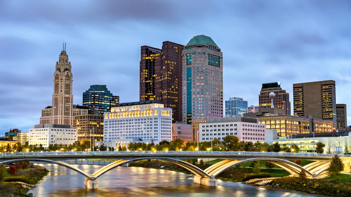 Columbus Ohio skyline