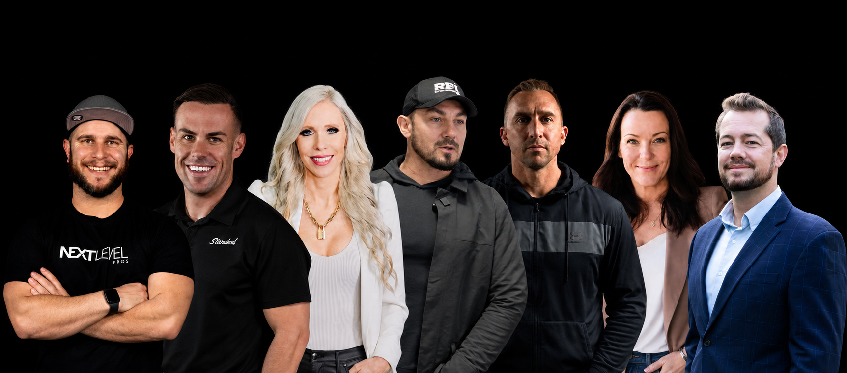 SCALE Mastermind speakers Trent Lowenstein, Jacob Reese, Michelle Van Beek, Victor Rancour, Sean Crane, Roslyn Fitzgibbons, and David Hirst